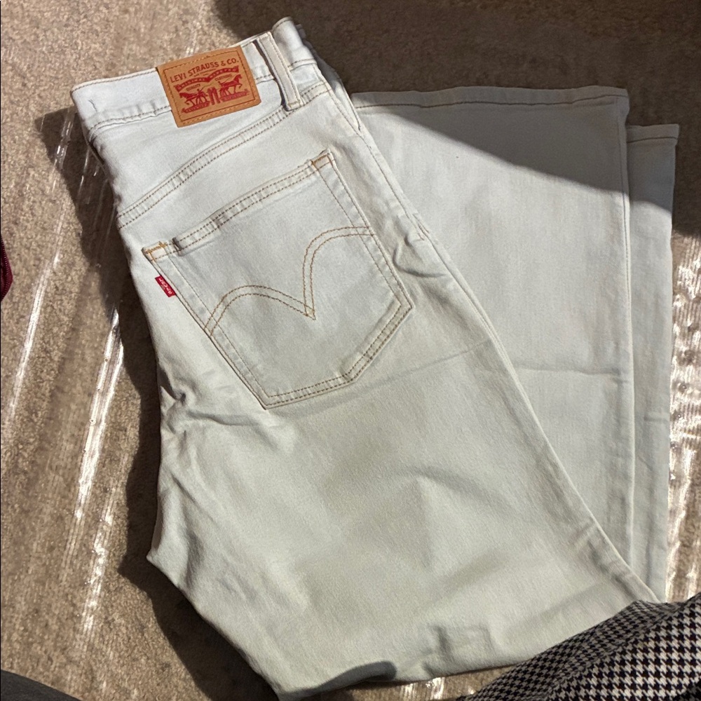 Levi's Soft Gray Denim Pants